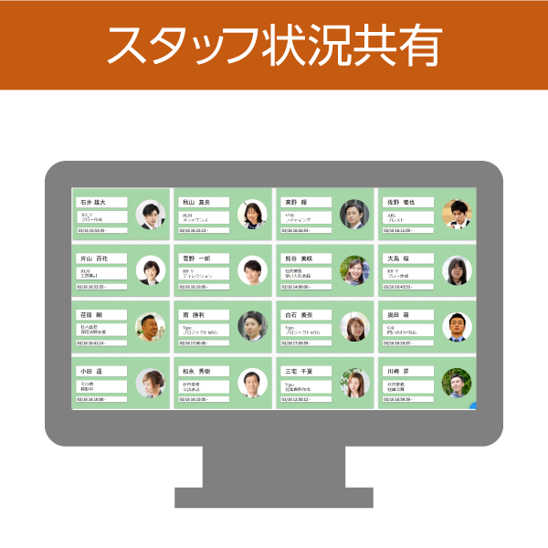 スタッフ情報共有